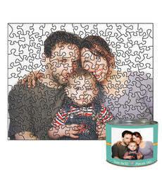8x10 Stone-Cut with 143 Pieces Custom Puzzle