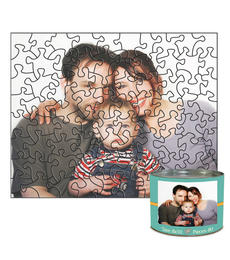 8x10 Stone-Cut with 80 Pieces Custom Puzzle